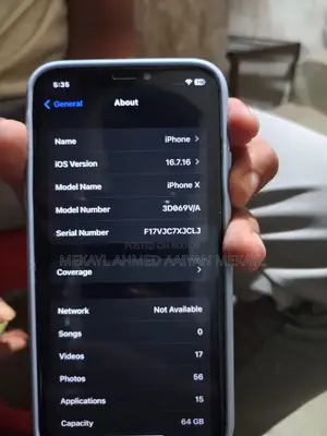 Apple iPhone X 64 GB White