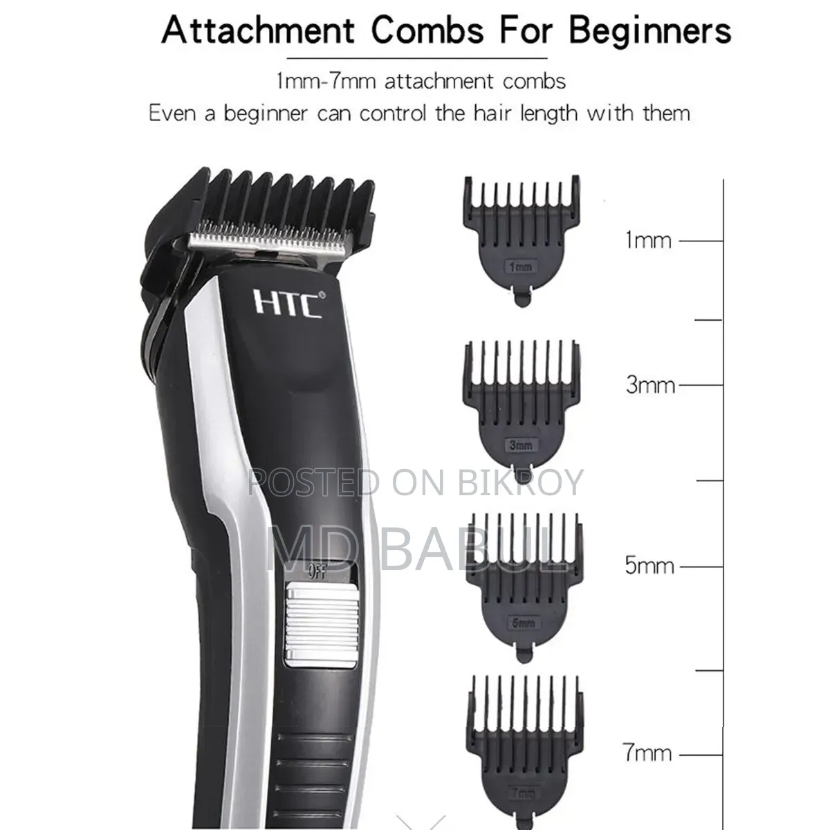 HTC AT-538 Hair and Beard Trimmer F Product Code: 1378