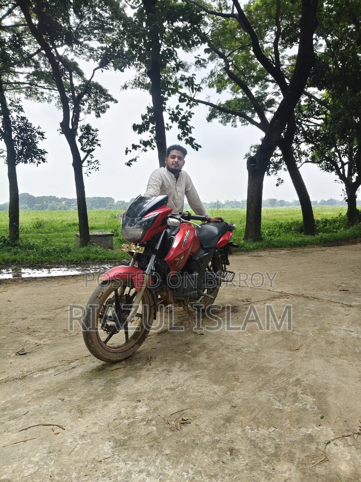 TVS Apache RTR 160 2V 2019 Red