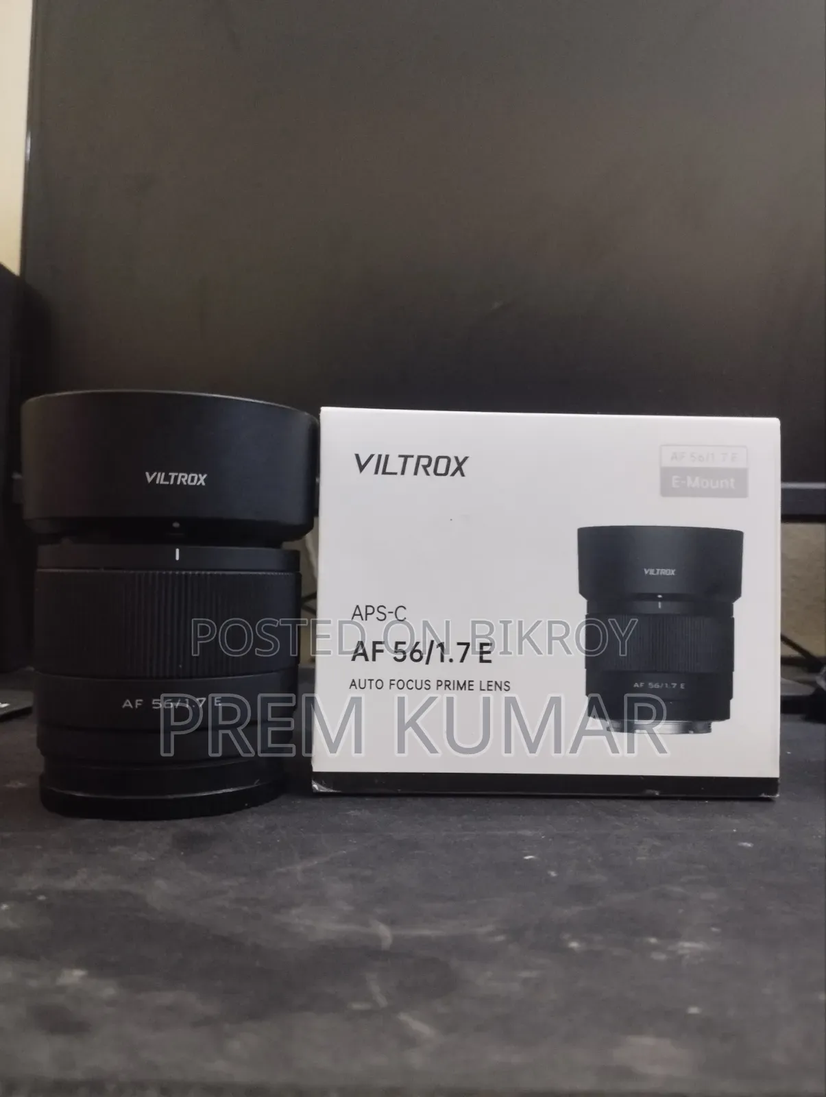 Viltrox 56mm F/1.7 Air Lens for (Sony E-Mount)