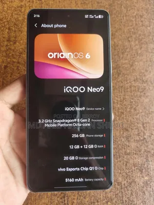 iQOO 256 GB Black