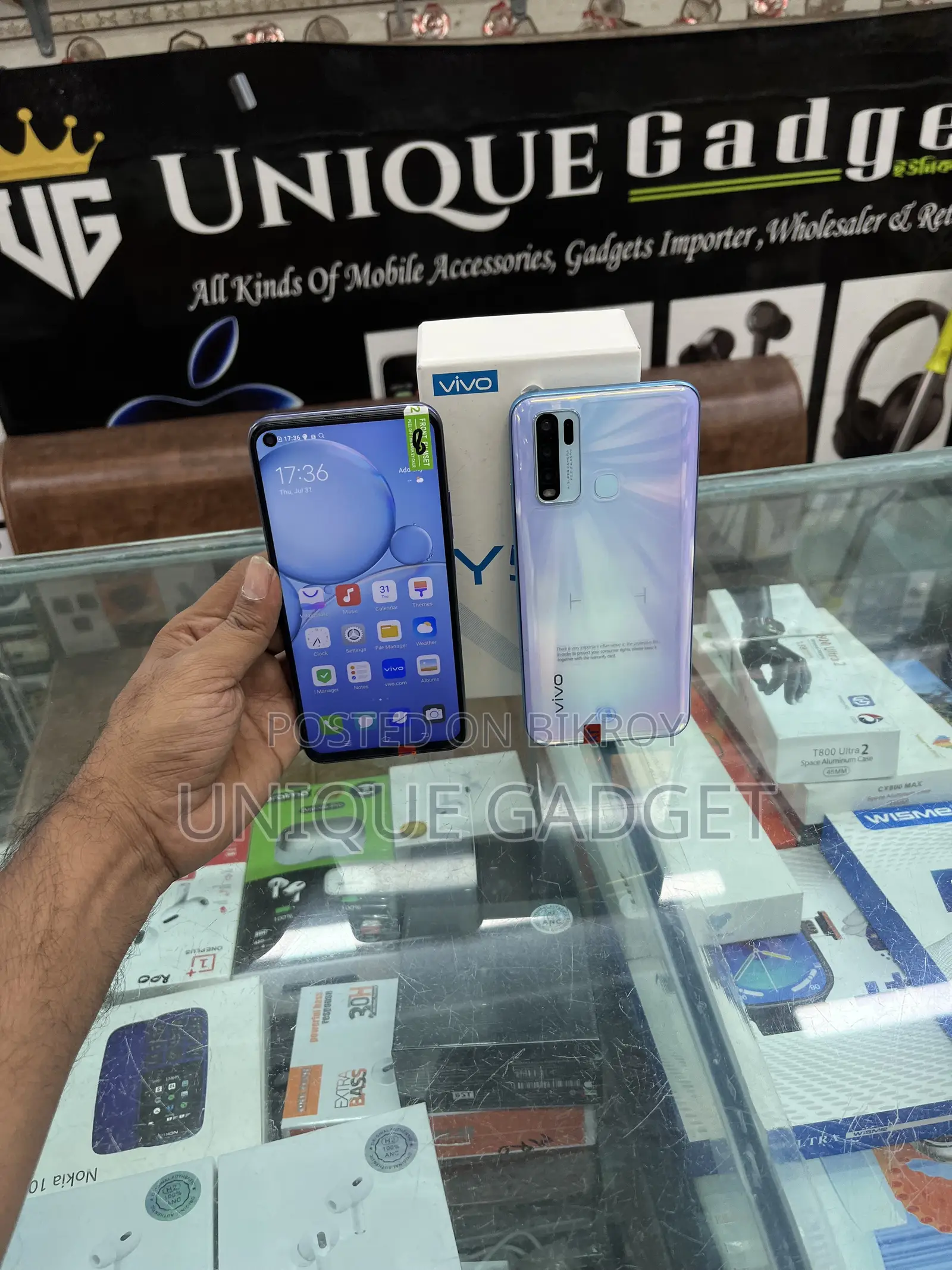 Vivo Y50 128 GB Blue