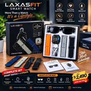 LAXASFIT Smartwatch Combo Set