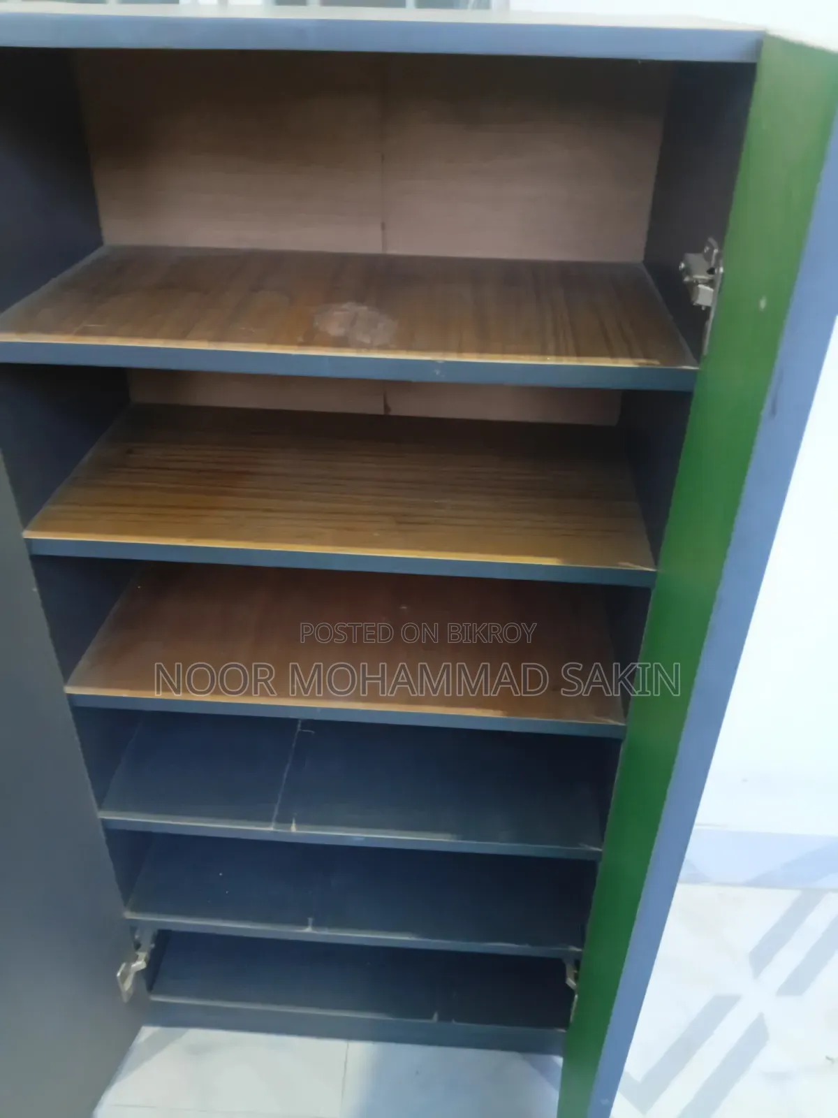 ছয় শেলফের জুতার রেক