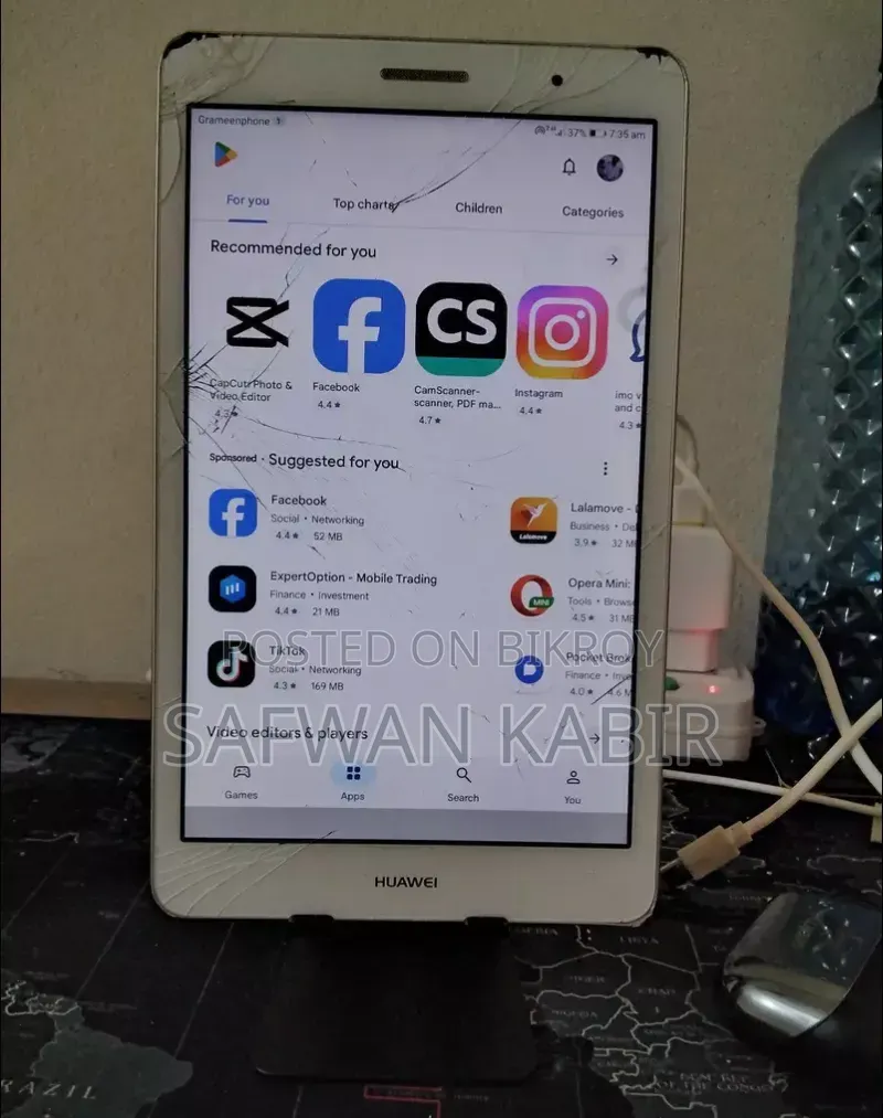 Huawei MediaPad 16 GB White