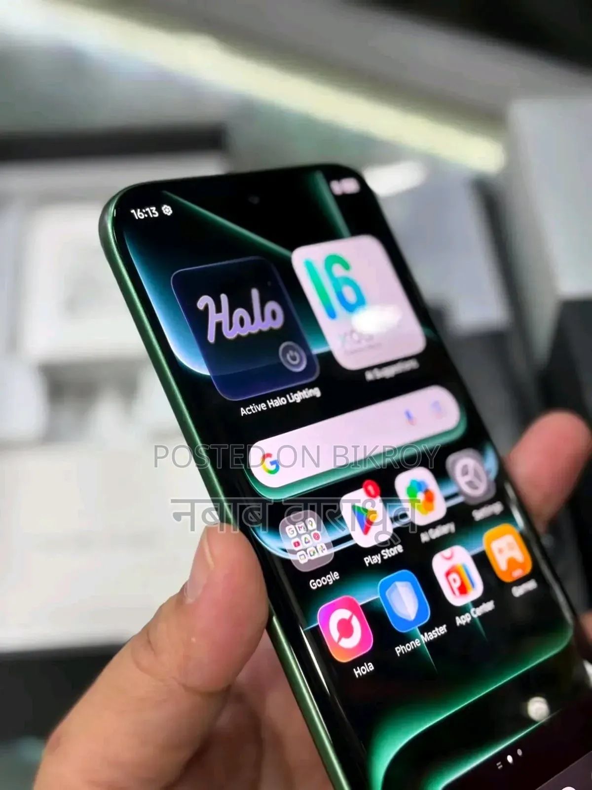 New Infinix Note Edge 128 GB Green