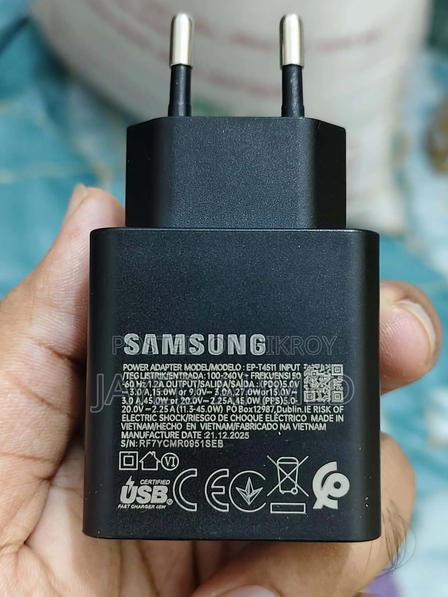 Samsung Original Adapter for Sale