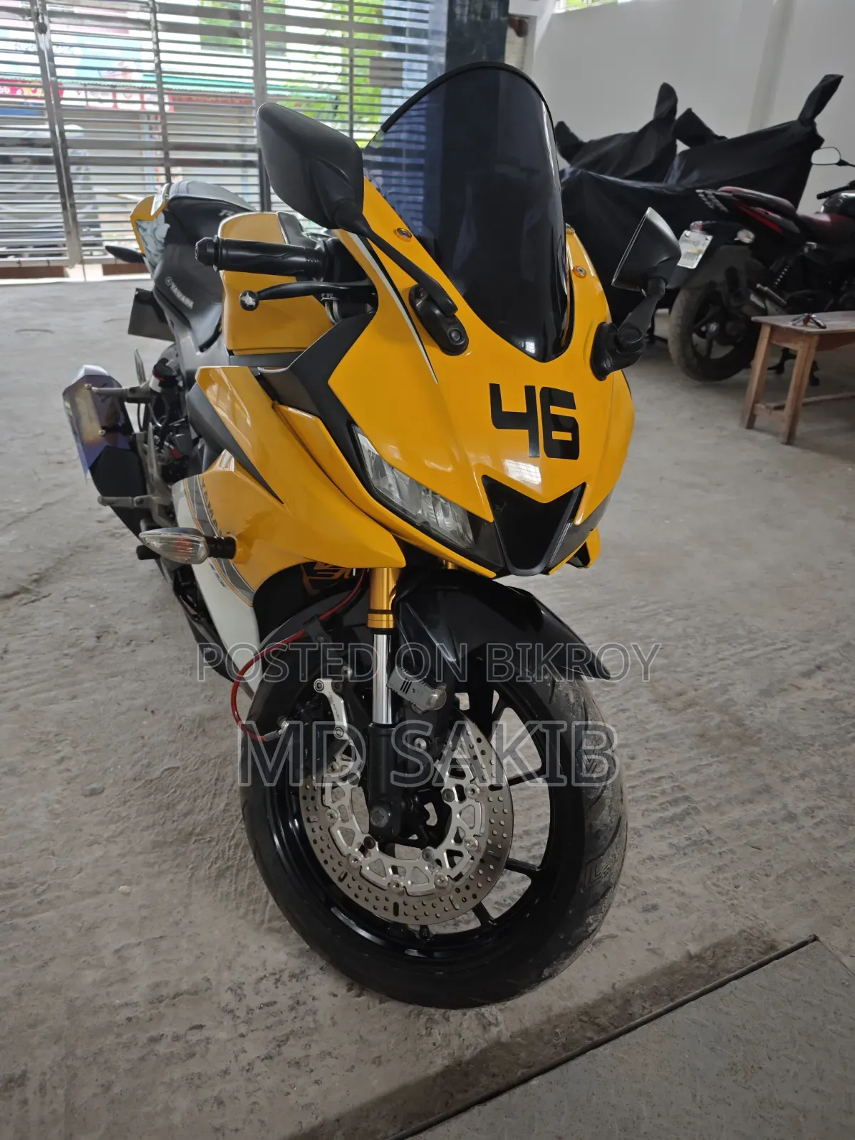 Yamaha R15 V3 2022 Yellow