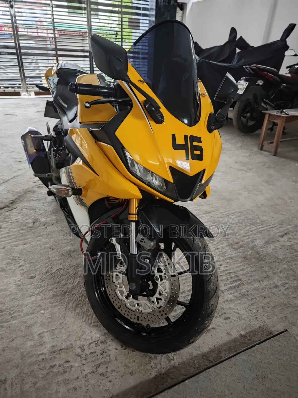 Yamaha R15 V3 2022 Yellow