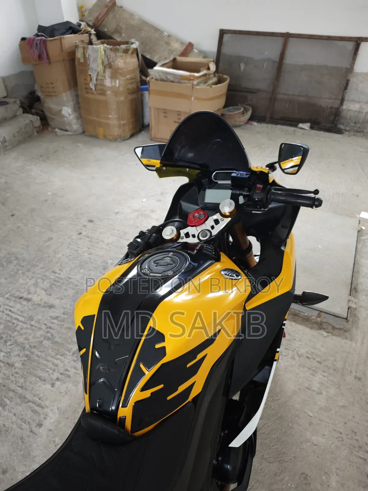 Yamaha R15 V3 2022 Yellow