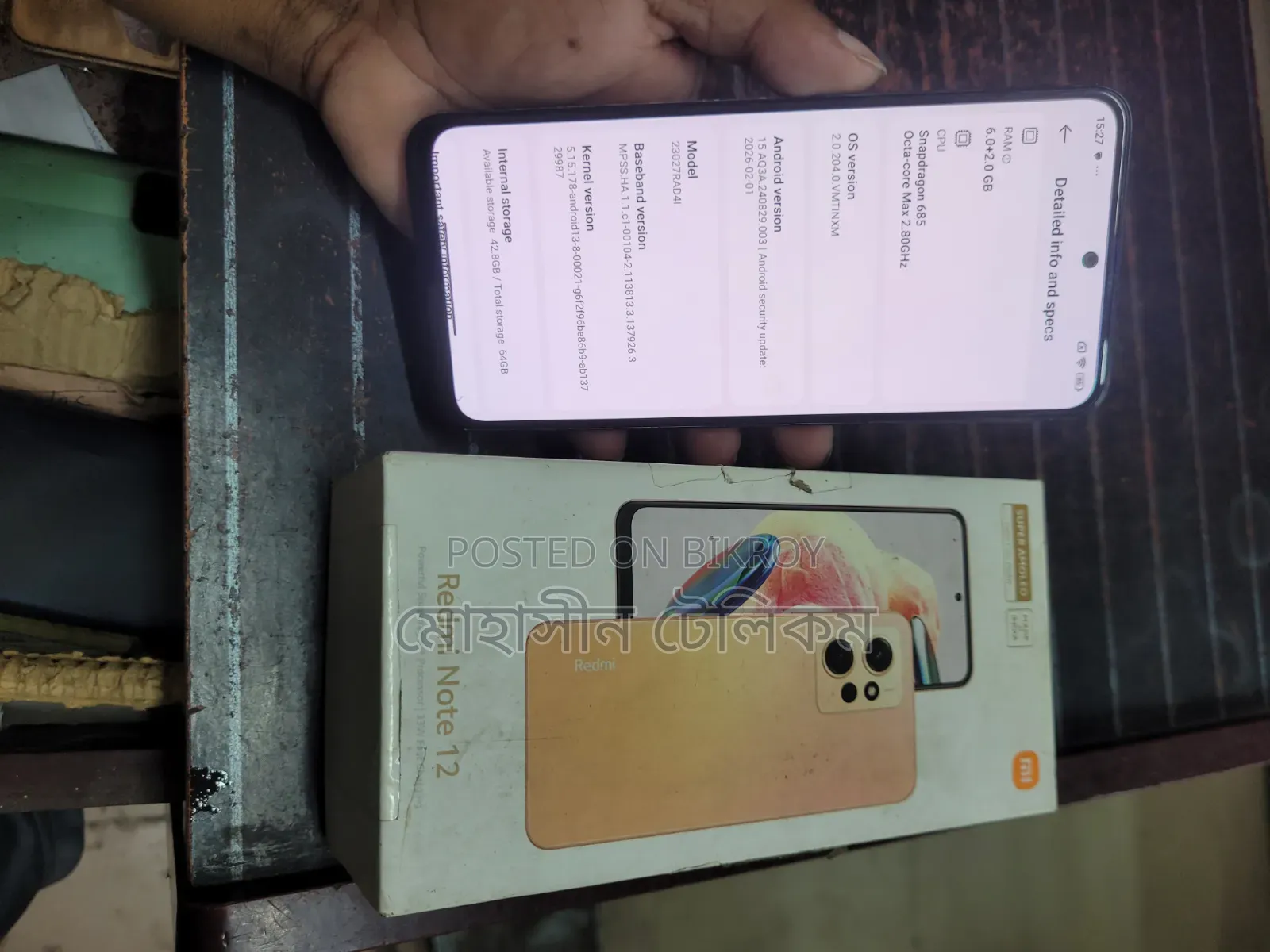 Xiaomi Redmi Note 12 128 GB Black
