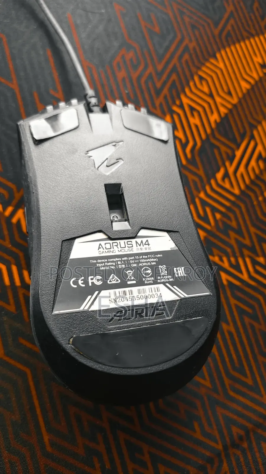 GIGABYTE Aorus M4 RGB Gaming Mouse