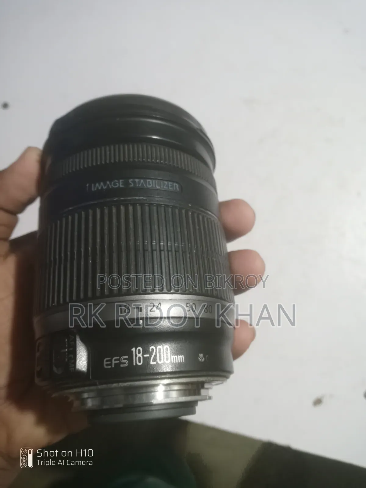 Canon EF-S 18-200mm IS Lens for Sale | Excellent Condition
