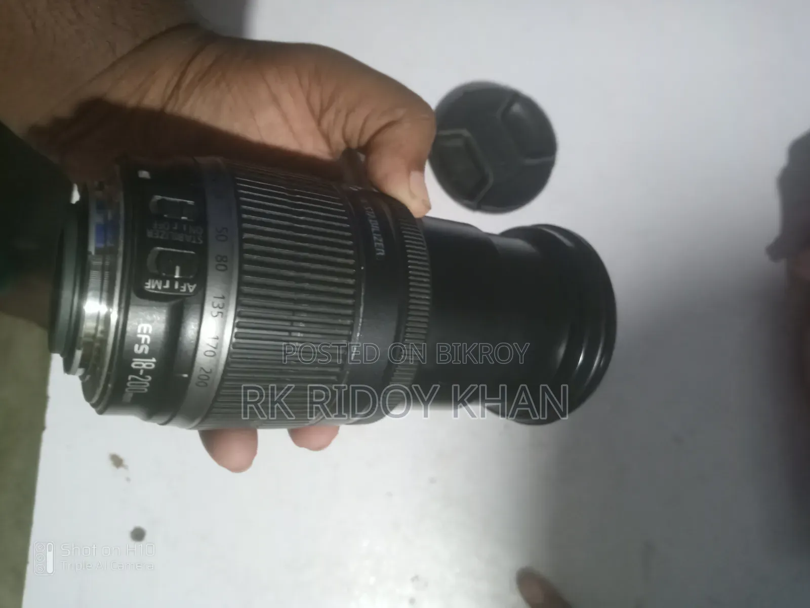Canon EF-S 18-200mm IS Lens for Sale | Excellent Condition