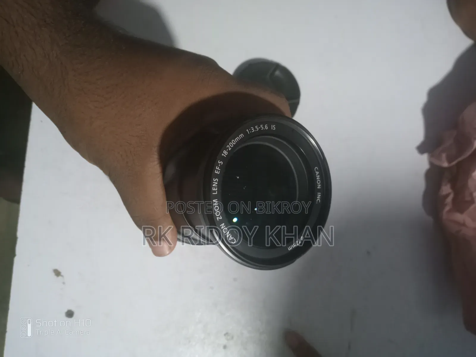 Canon EF-S 18-200mm IS Lens for Sale | Excellent Condition