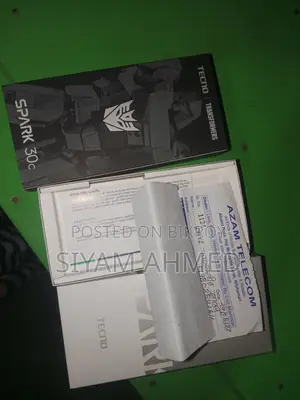 টেকনো স্পার্ক ৩০সি ১২৮ জিবি ব্ল্যাক
