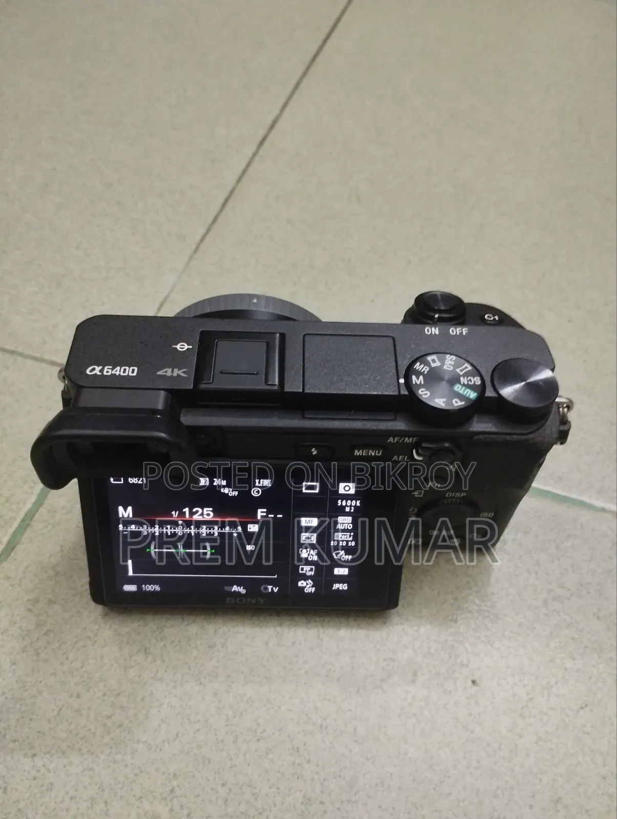 Sony Alpha A6400 (Body Only)