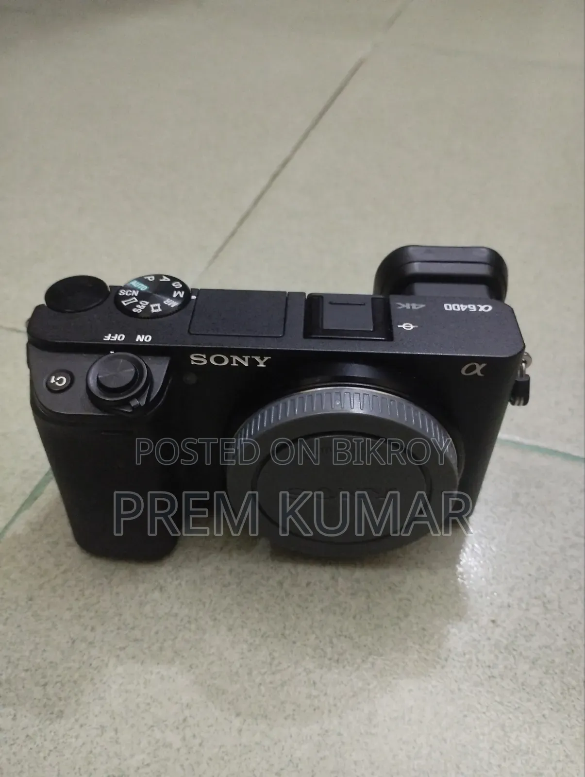 Sony Alpha A6400 (Body Only)