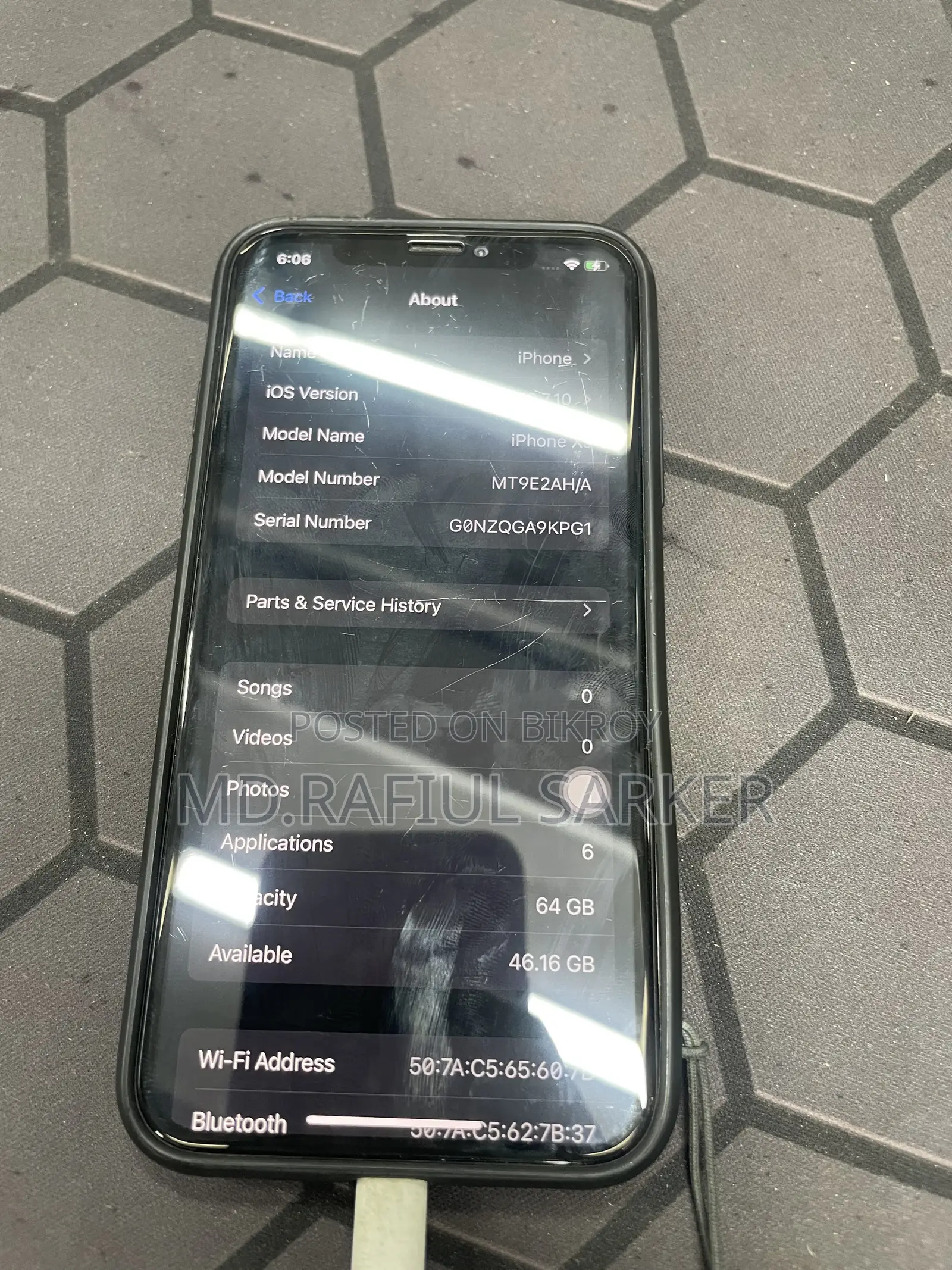 Apple iPhone XS 64 GB Black