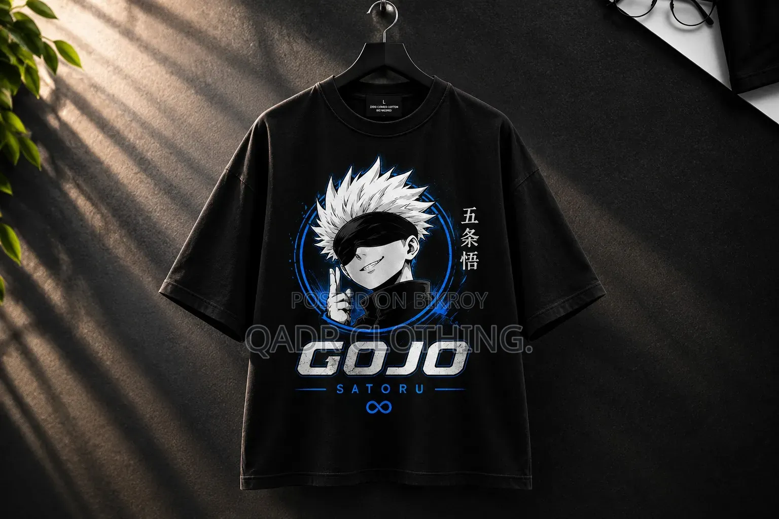 Gojo Premium Logo Collection । Drop-Shoulder T-Shirt — Pre-Order Now!