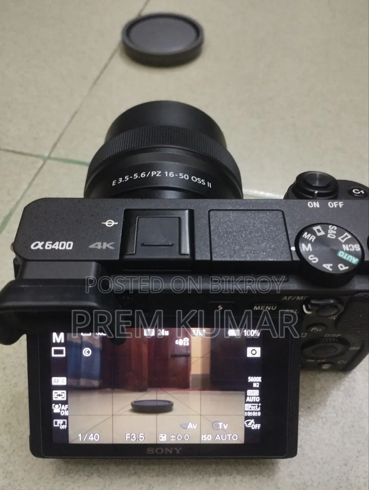 Sony Alpha A6400 (Body Only)