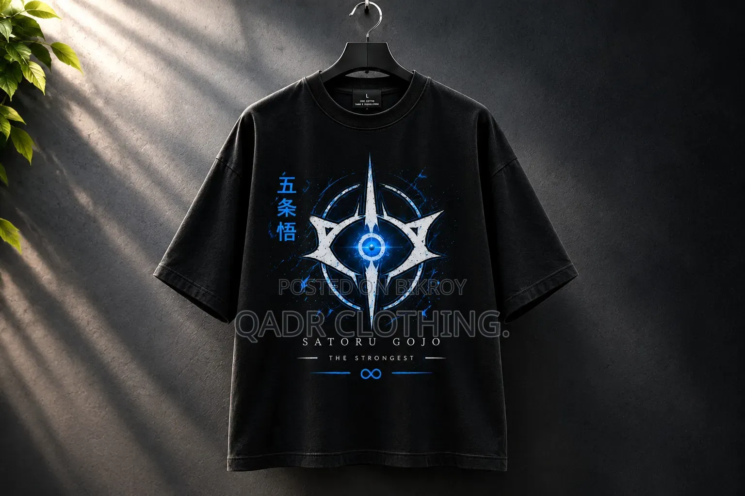 Gojo Premium Logo Collection । Drop-Shoulder T-Shirt — Pre-Order Now!