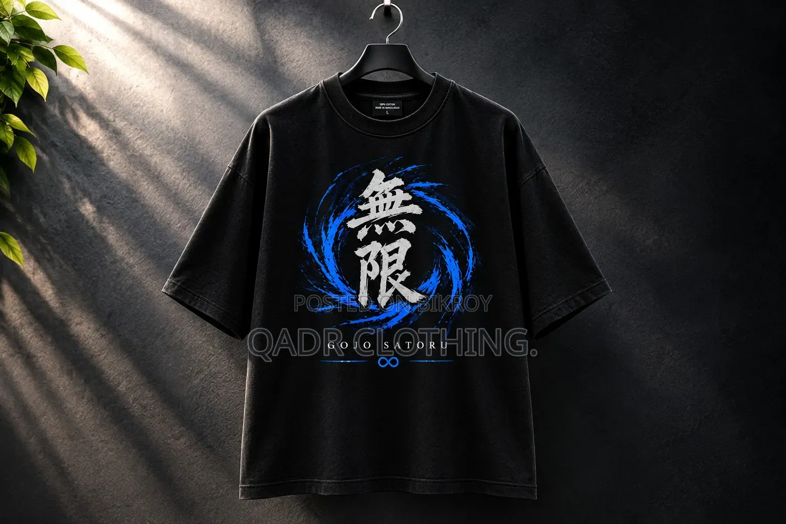 Gojo Premium Logo Collection । Drop-Shoulder T-Shirt — Pre-Order Now!