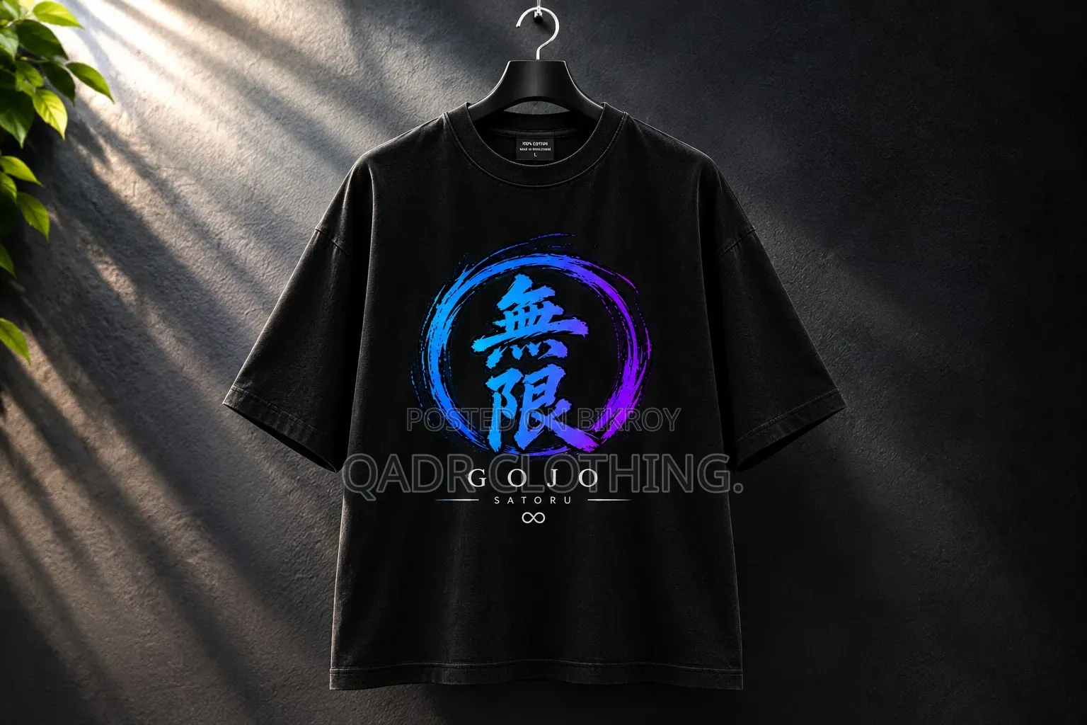 Gojo Premium Logo Collection । Drop-Shoulder T-Shirt — Pre-Order Now!