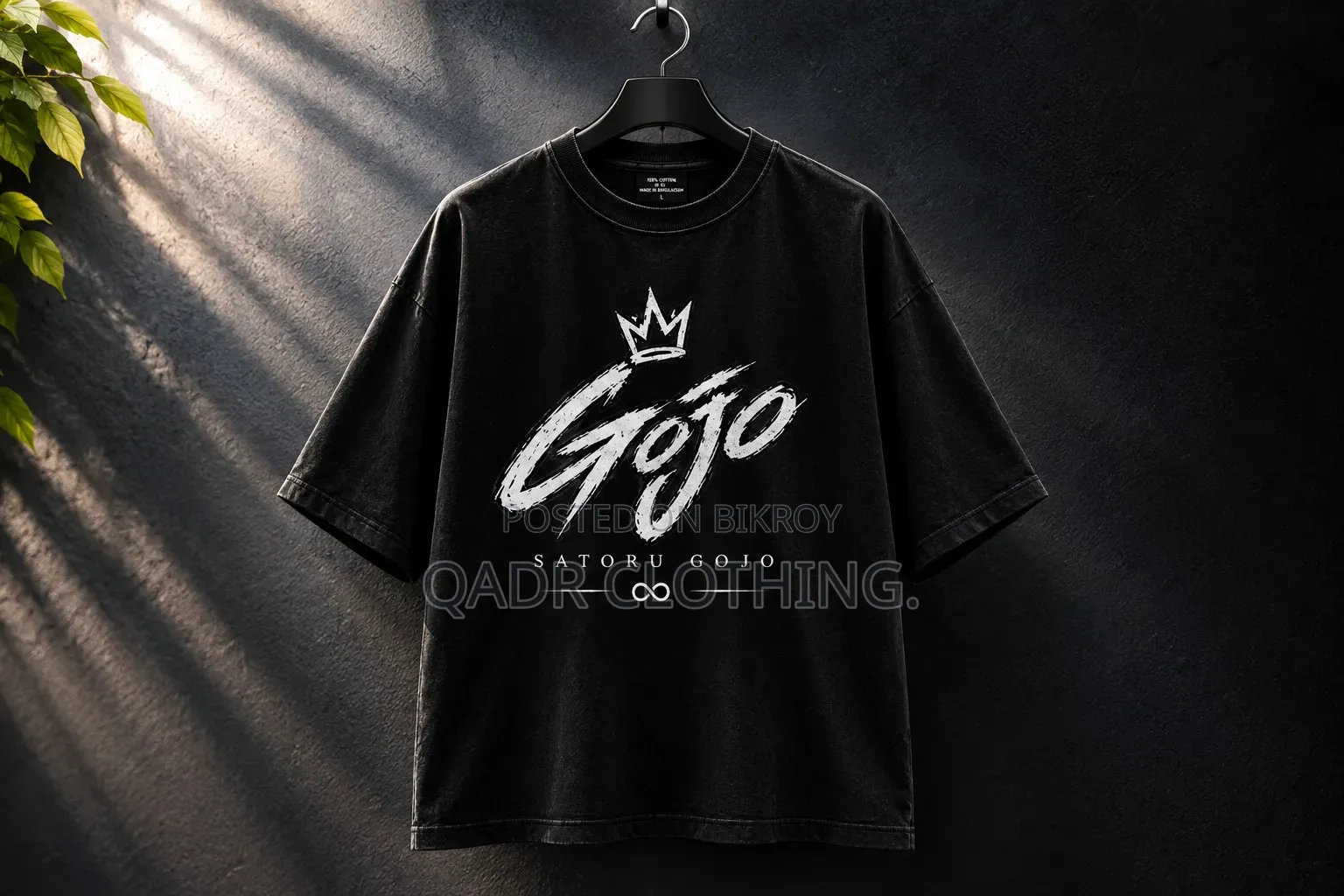 Gojo Premium Logo Collection । Drop-Shoulder T-Shirt — Pre-Order Now!