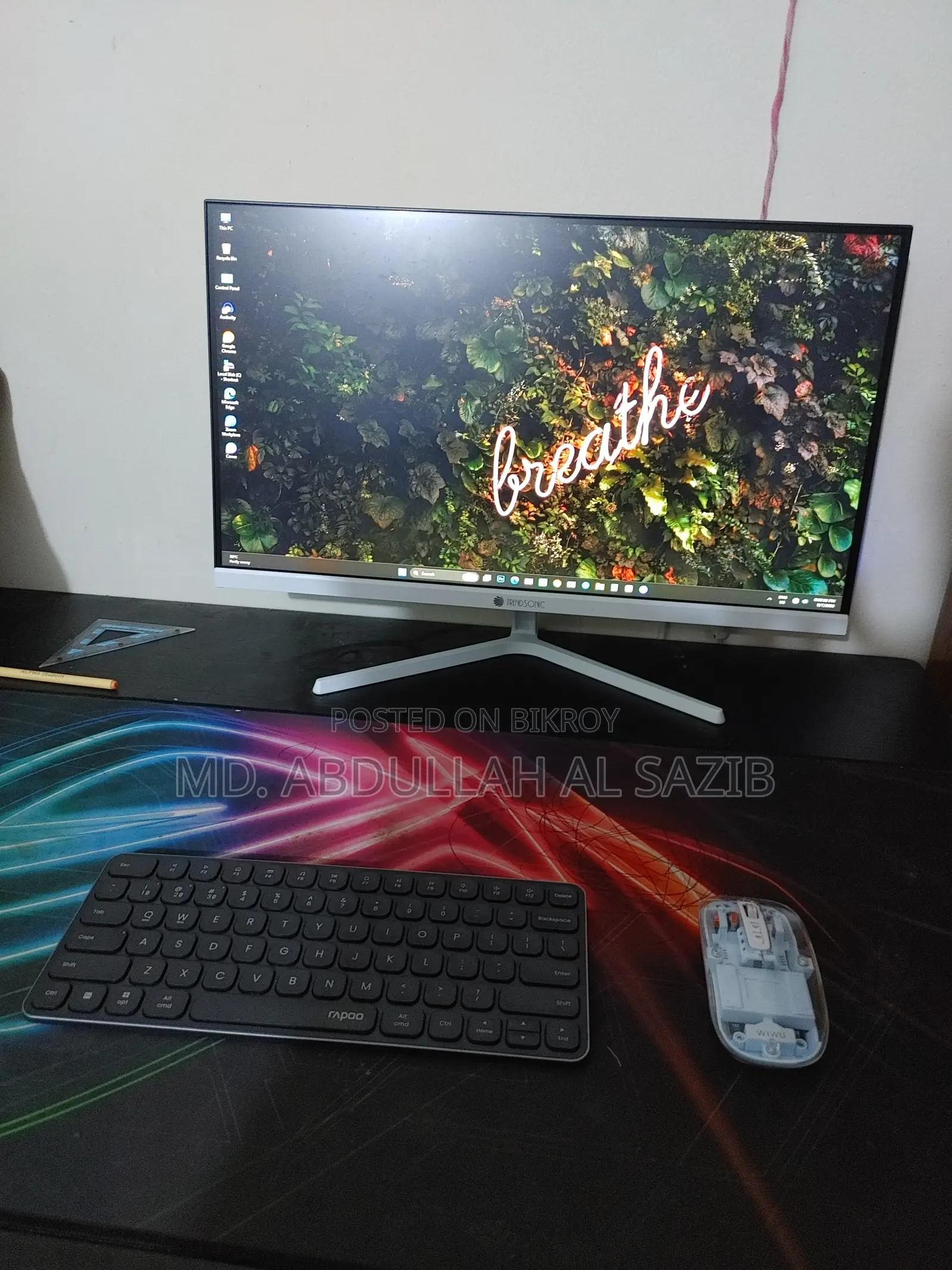 Desktop Computer Msi 8gb Amd Ryzen 5 SSD 256gb