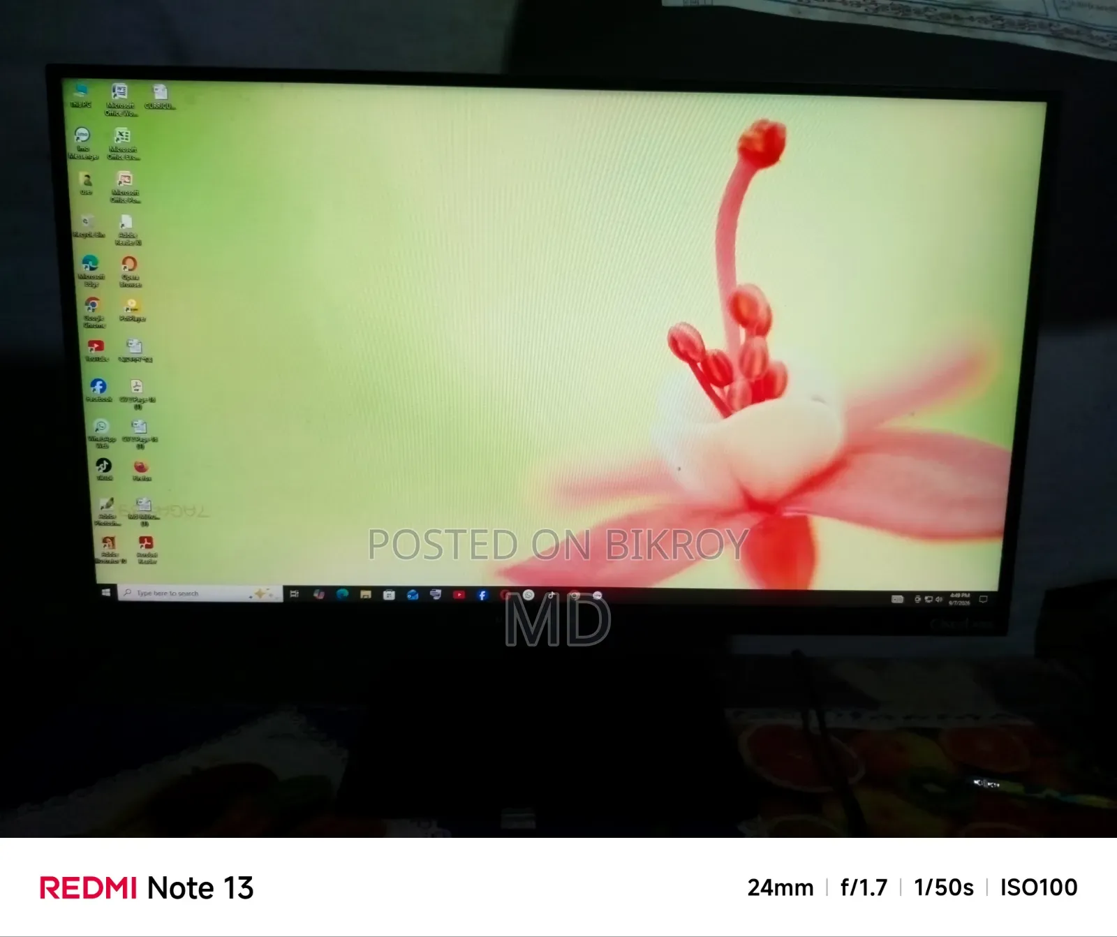 Desktop Computer 4GB Intel Core 3 SSD 256GB
