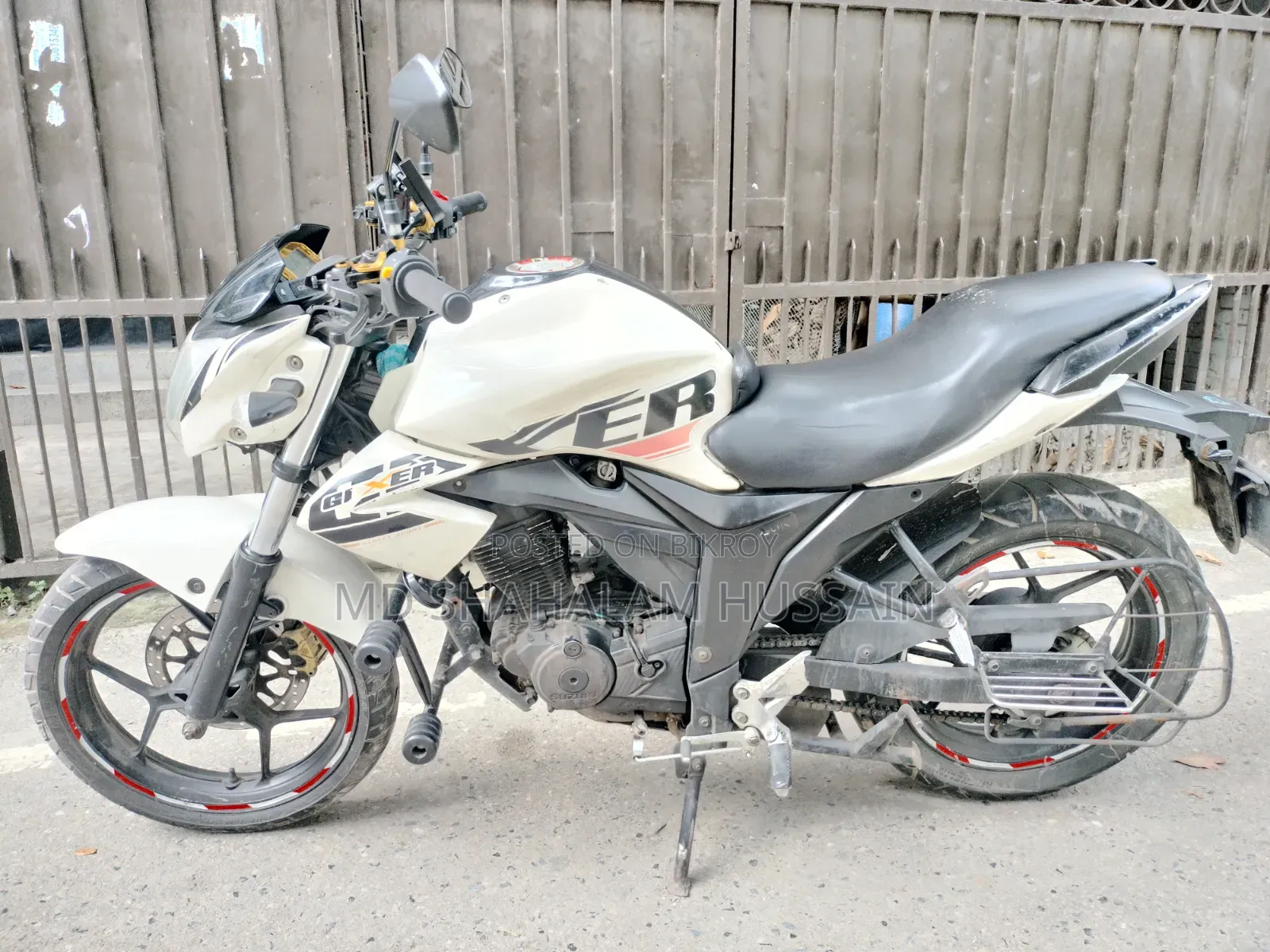 Suzuki Gixxer 2015 White