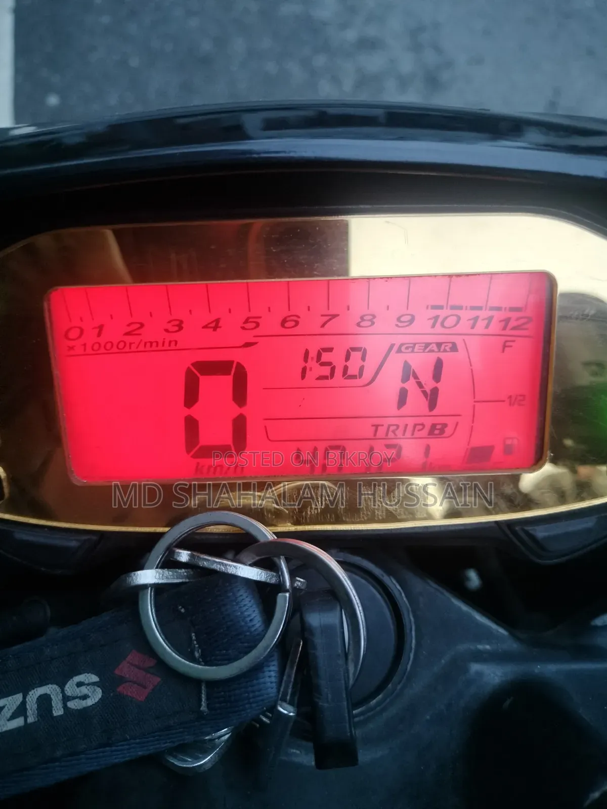 Suzuki Gixxer 2015 White