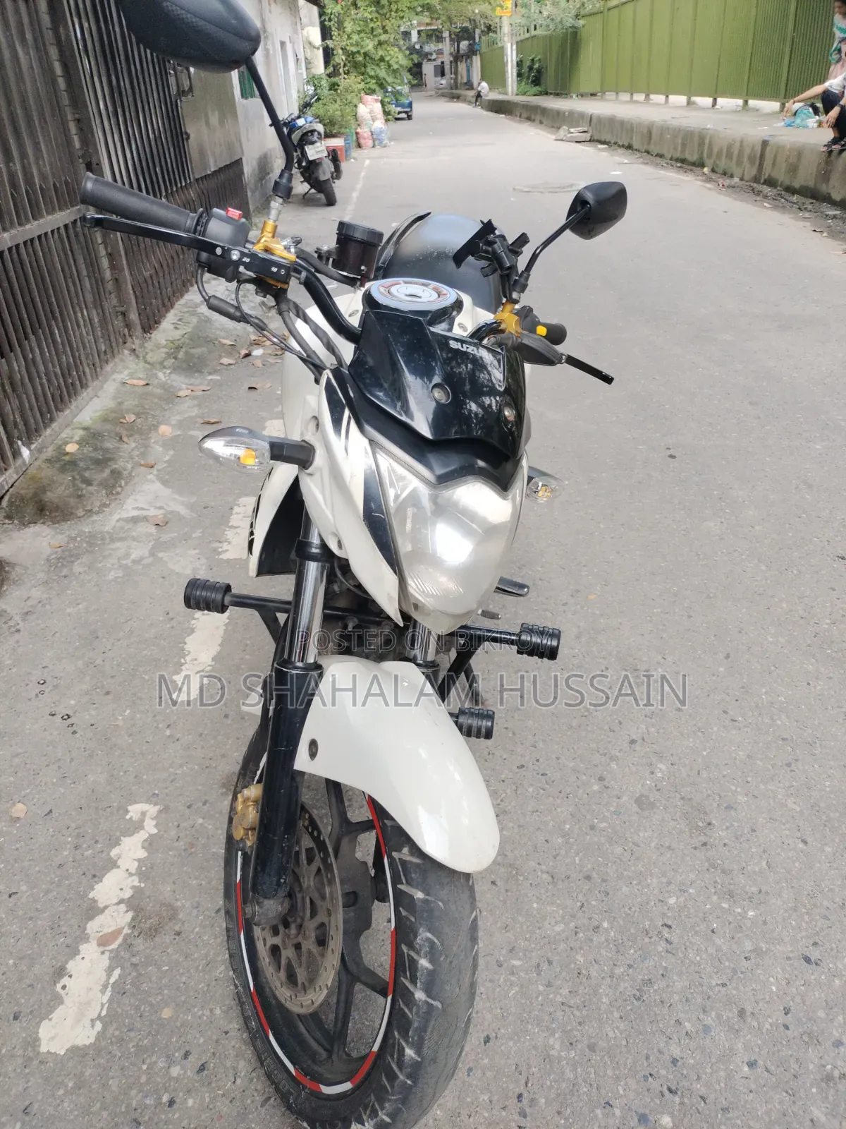 Suzuki Gixxer 2015 White