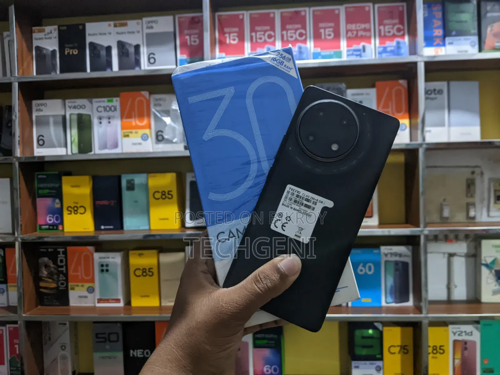 Tecno Camon 30S 256 GB Black