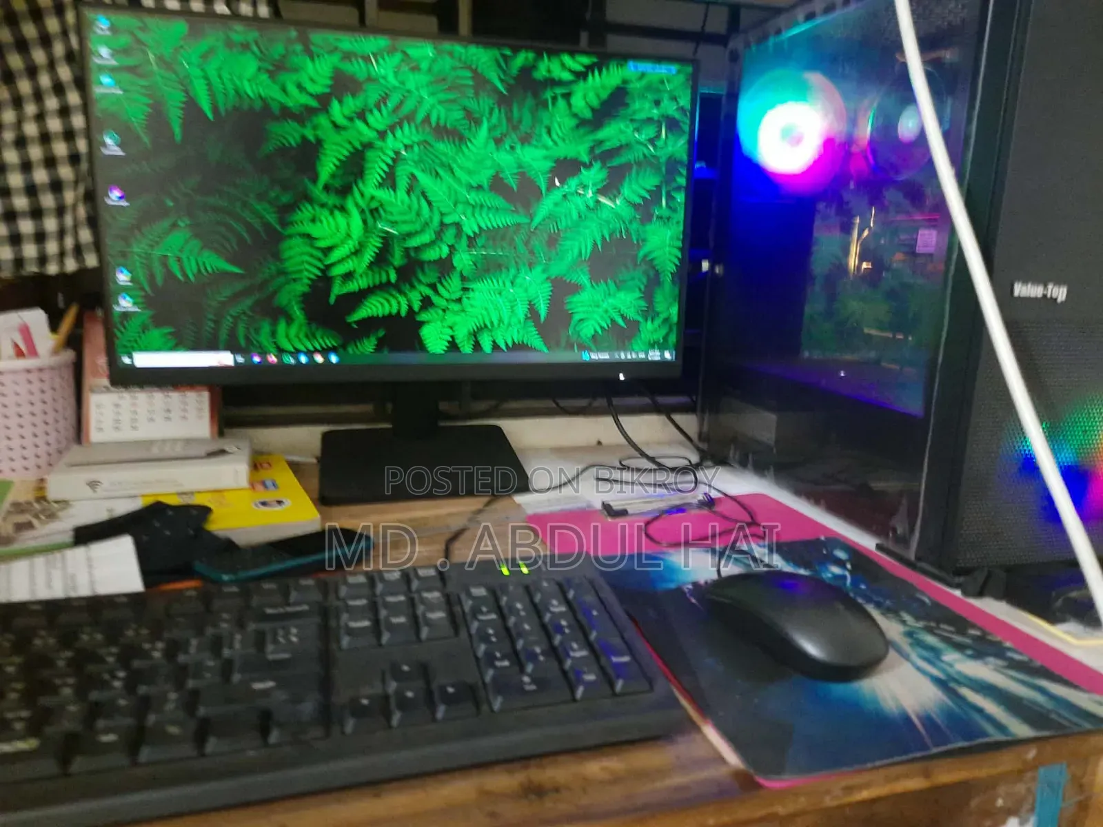 Desktop Computer Msi 8gb Amd Ryzen 5 SSD 128gb