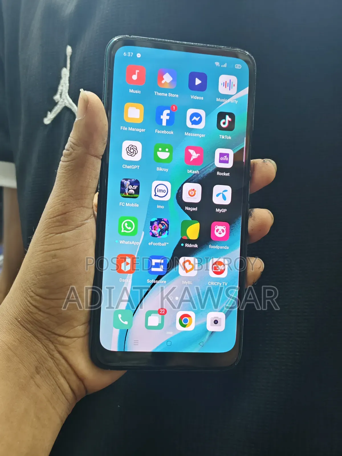 Oppo Reno 2Z 256 GB Blue