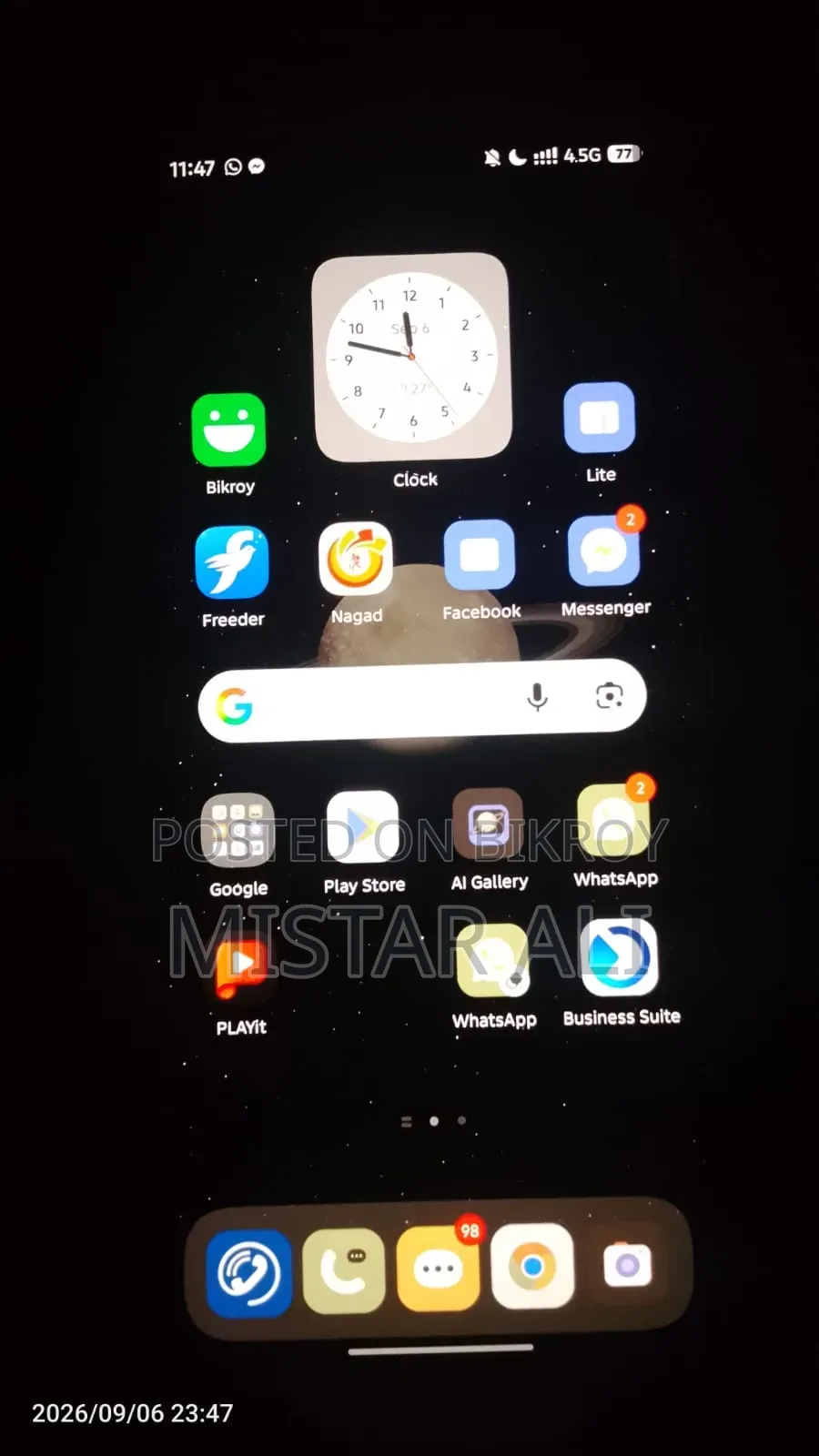 New Tecno Camon 40 Pro 4G 256 GB Gray