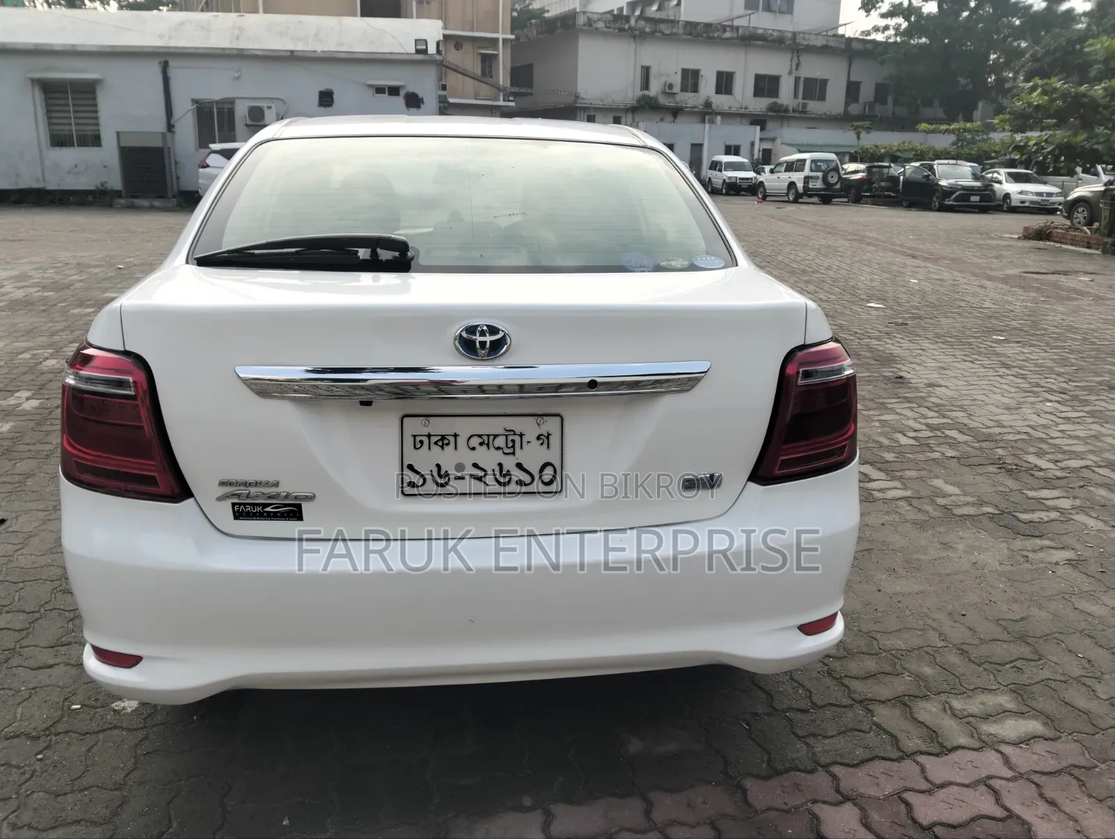 Toyota Axio 2017 White
