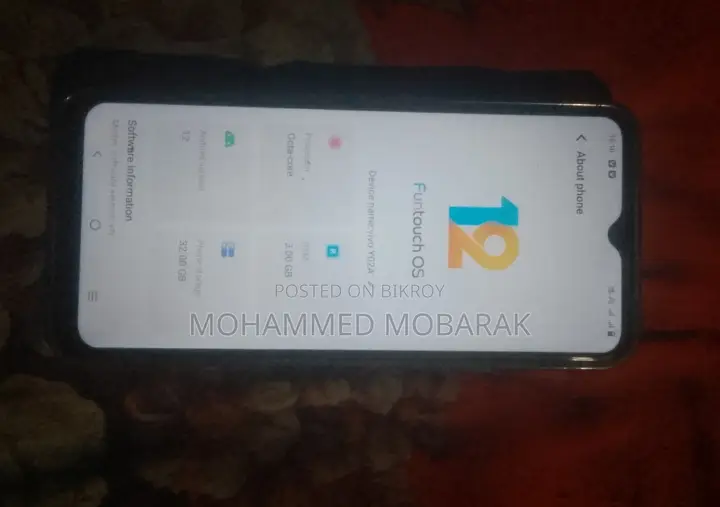 Vivo Y02A 32 GB Blue