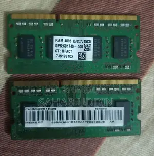 Samsung 4GB DDR3L 1600MHz Laptop RAM (2 Pcs) - Fully Fresh Condition