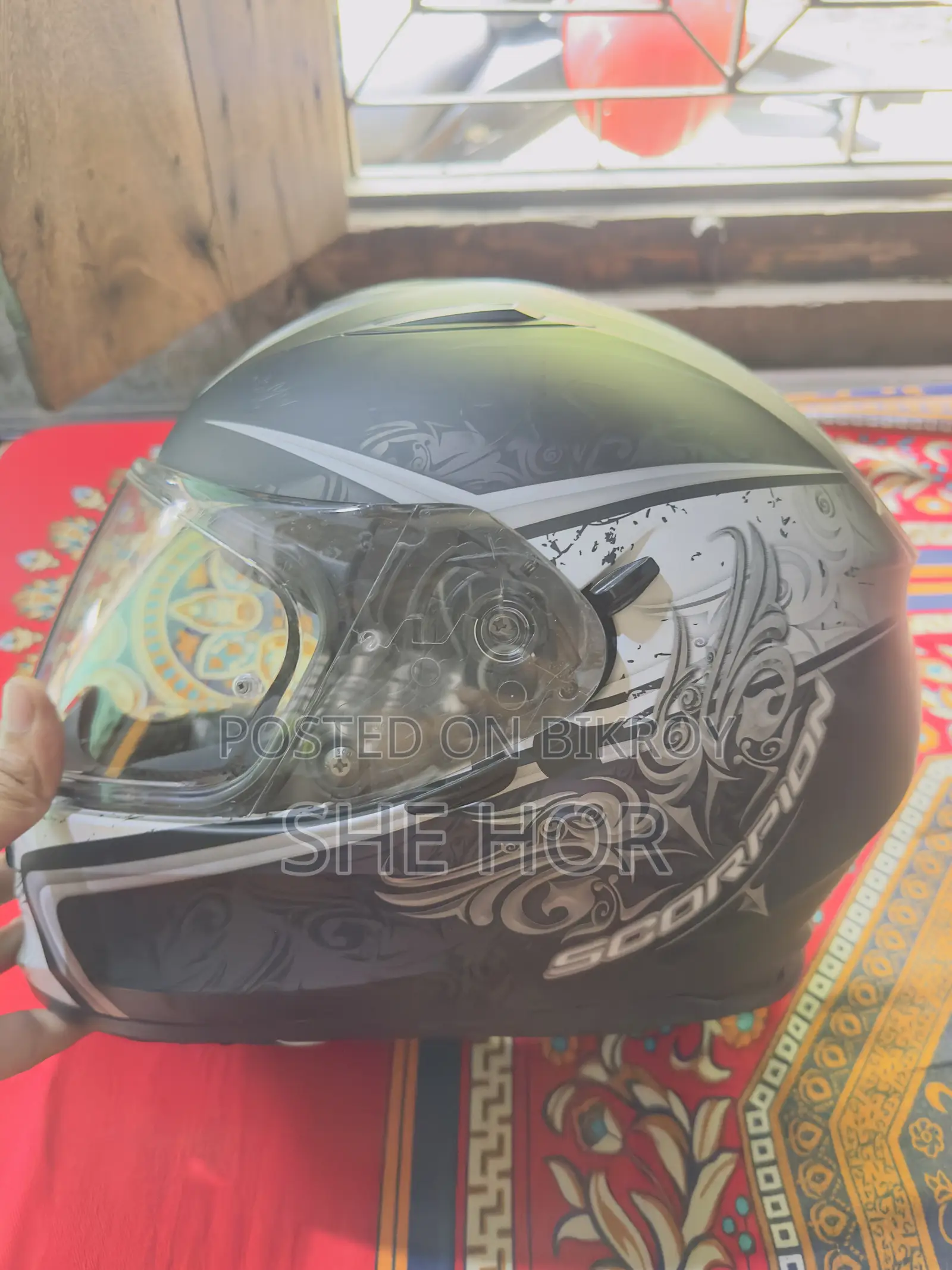 Scrpion EXO-491Helmet Run Matt Black
