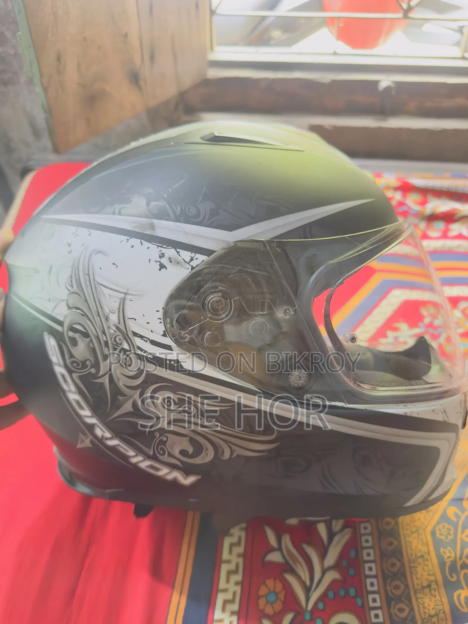 Scrpion EXO-491Helmet Run Matt Black
