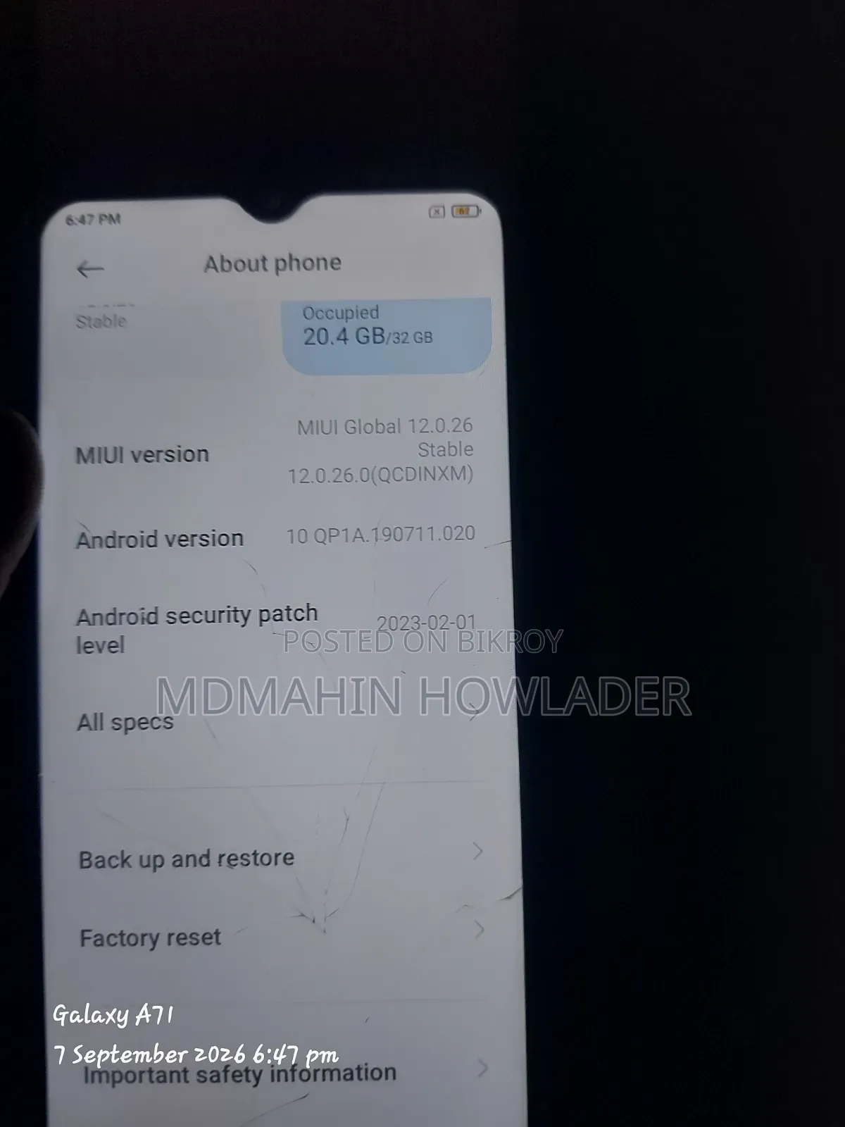 Xiaomi Redmi 9A 32 GB