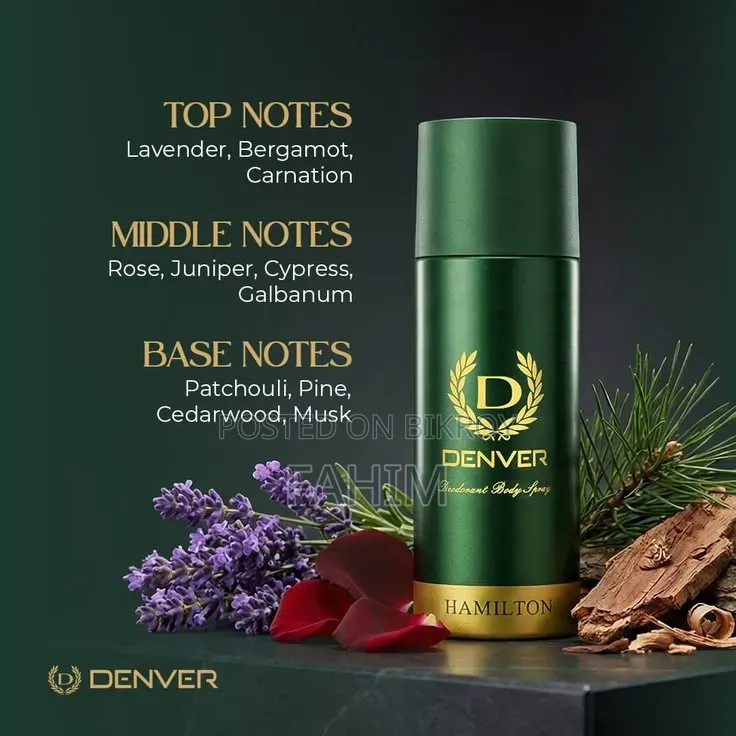 Denver Hamilton Deodorant Body Spray