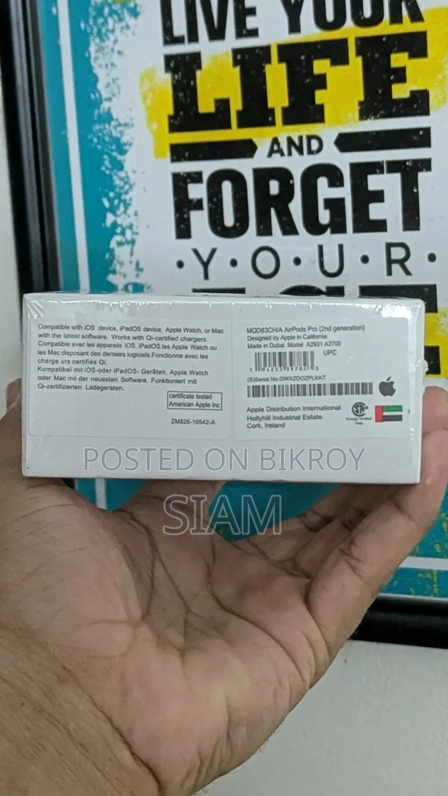  Dubai Variant AirPods Pro 2nd Gen  | ANC Noise Cancellation