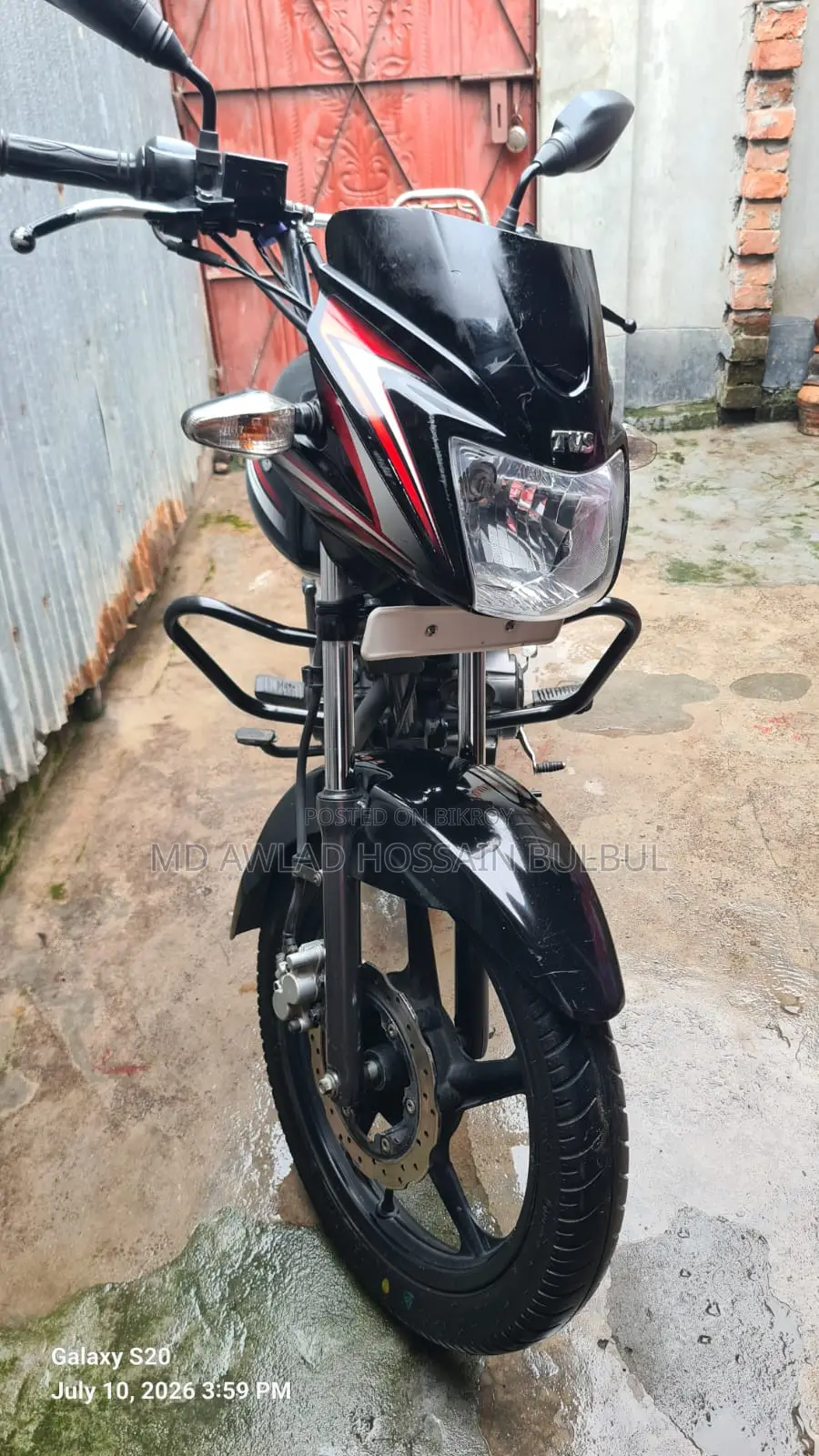 TVS Metro Plus 2020 Red