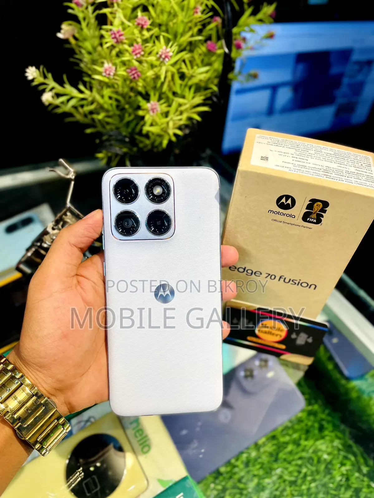 Motorola Edge 70 Fusion 128 GB White