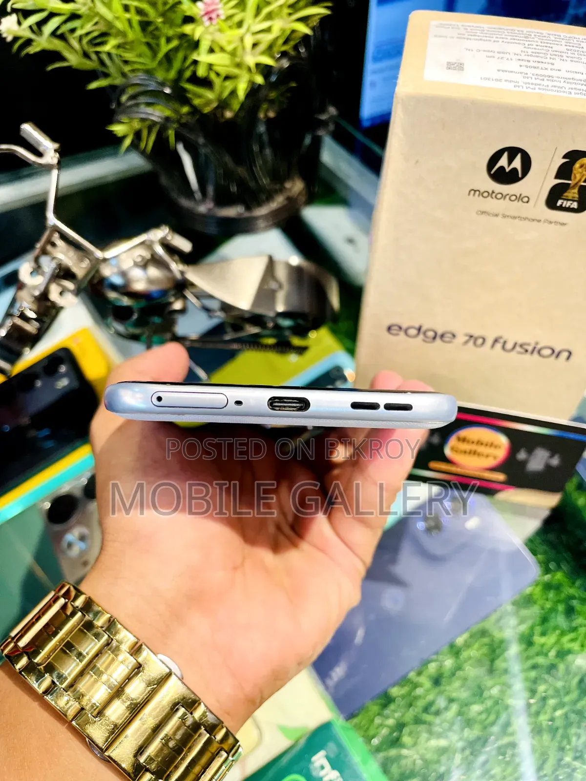Motorola Edge 70 Fusion 128 GB White