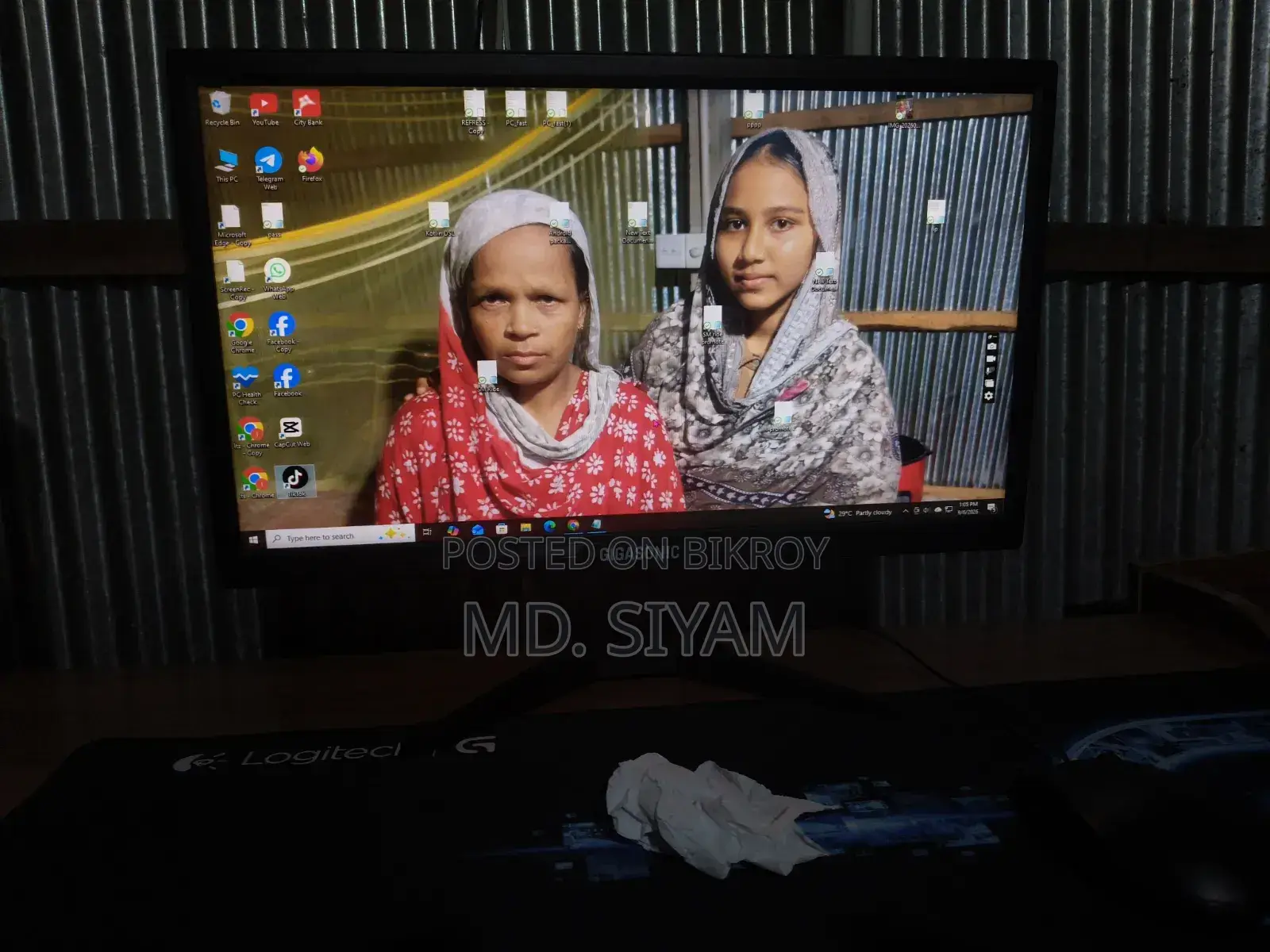 Desktop Computer 8GB RAM Intel Core i3 512GB HDD